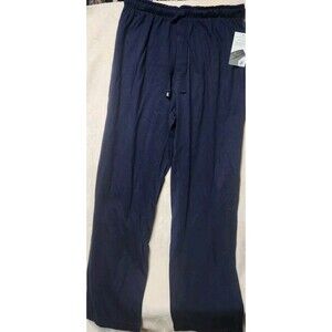 Geoffrey Beene  Mens Size Medium Navy Blue Pajama Pants